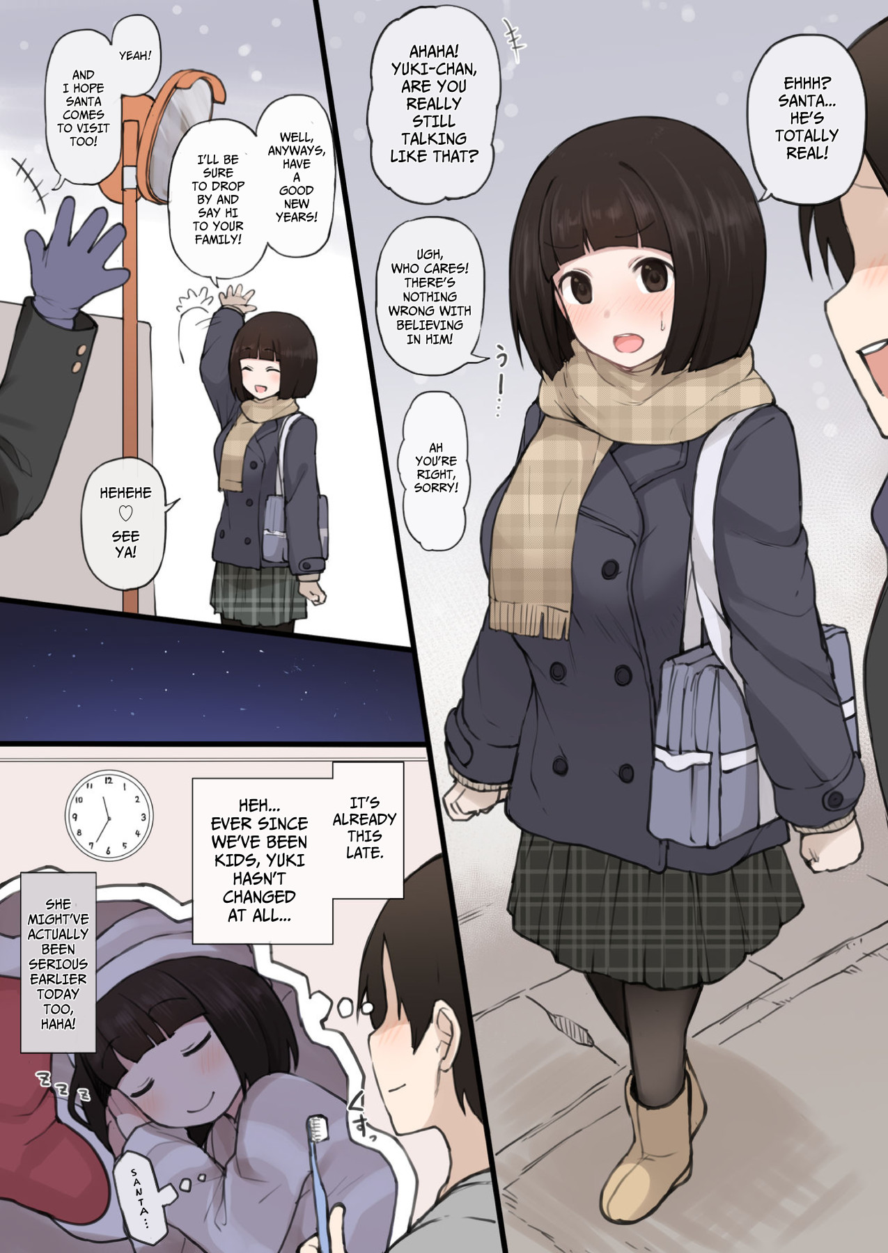 Hentai Manga Comic-His Childhood Friend's Private Life-Read-2